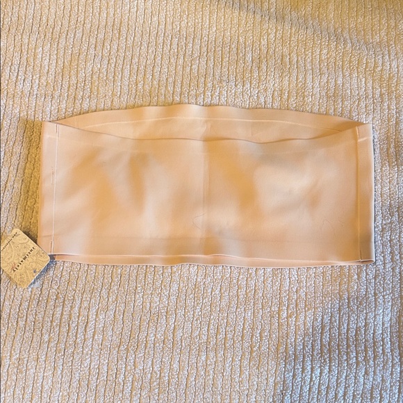NWT FREE PEOPLE Nina bandeau scuba tube bra bralette in nude size large - Picture 7 of 8